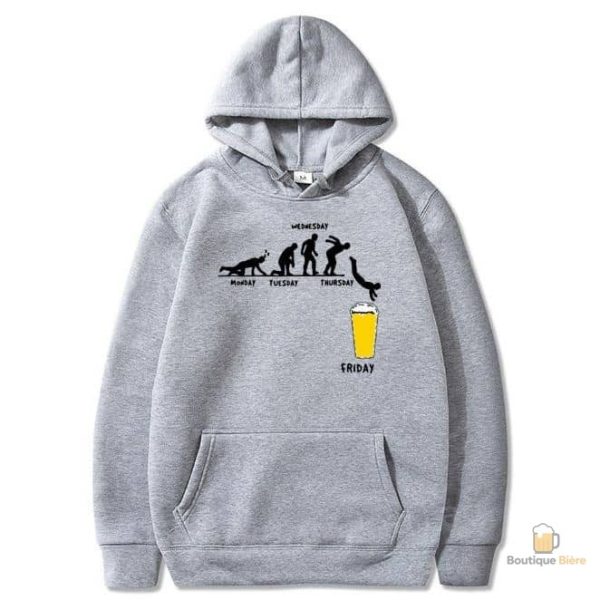Sweat-Shirt avec motif plongeon dans la bière