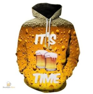 Vêtement pour amateurs de bière avec capuche