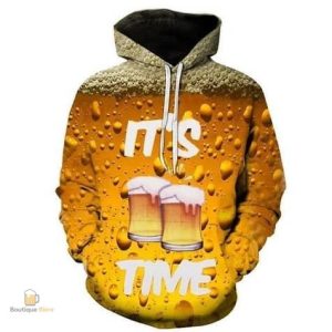 Vêtement pour amateurs de bière avec capuche