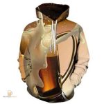 Pull à capuche unique pour les fans de bière