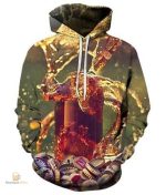 Design original de bière sur un sweat confortable