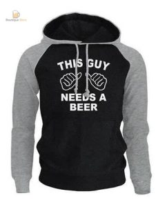 Pull à capuche pour les passionnés de bière