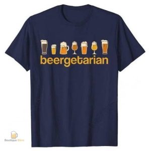 T-Shirt Beergetarian pour les amateurs de bière