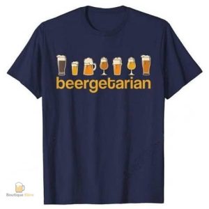T-Shirt Beergetarian pour les amateurs de bière