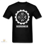T-Shirt Beergineer, style décontracté pour les buveurs de bière