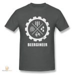T-Shirt Beergineer, parfait pour les soirées entre amis