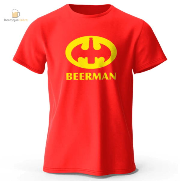 T-Shirt Beer Man, idéal pour les soirées entre amis