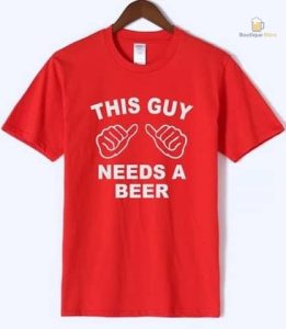 Vêtement décontracté pour les fans de bière