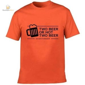 T-Shirt décontracté pour les soirées autour de la bière