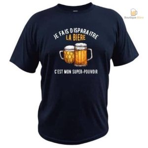T-Shirt Bière Super Pouvoir
