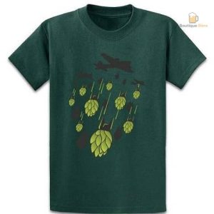 T-Shirt Bombes de Houblon, style décontracté et original