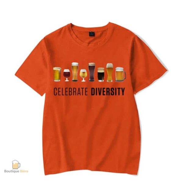 T-Shirt avec message sur la bière