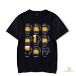 T-Shirt amusant à thème bière parfait pour les soirées