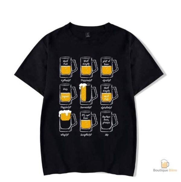 T-Shirt amusant à thème bière parfait pour les soirées