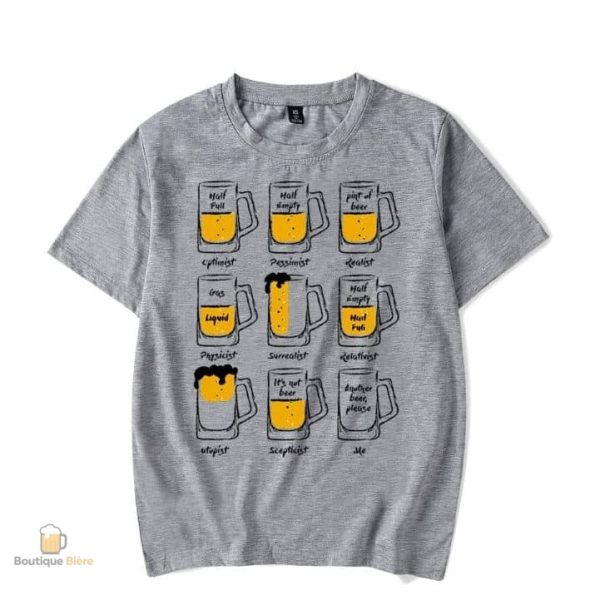 T-Shirt tendance pour les passionnés de bière