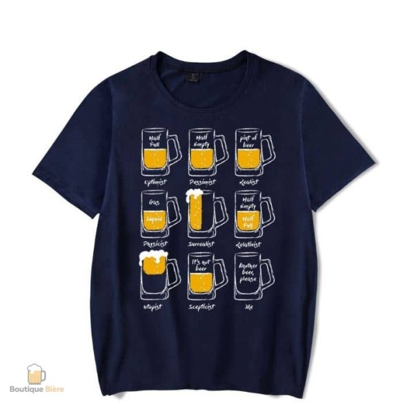 T-Shirt stylé pour célébrer l'amour de la bière