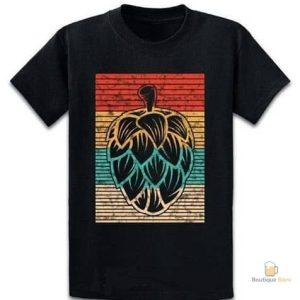 T-Shirt Fleur De Houblon pour amateurs de bière