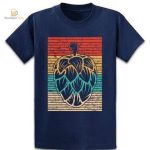 T-Shirt avec design floral inspiré de la bière