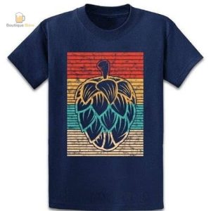 T-Shirt avec design floral inspiré de la bière