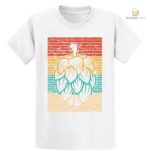T-Shirt au motif de houblon pour passionnés de bière