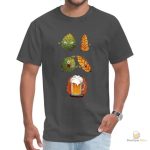 T-Shirt Fusion Houblon pour amateurs de bière