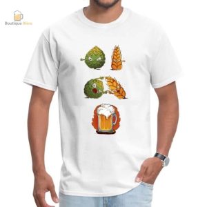 T-Shirt avec design inspiré de la bière artisanale