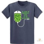 T-Shirt Groupe Sanguin IPA pour amateurs de bière