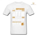 T-Shirt à message sur la bière