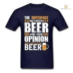 T-Shirt avec design amusant sur la bière