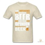 T-Shirt pour les passionnés de bière