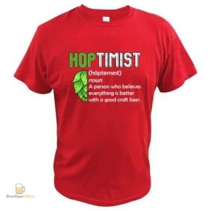 T-Shirt humoristique sur l'Hoptimisme