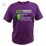 T-Shirt Bière avec message inspirant
