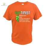 T-Shirt Définition Hoptimist pour les buveurs de bière