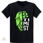 T-Shirt Hoptimist bière pour passionnés de breuvages artisanaux