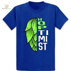 T-Shirt Hoptimist, un choix parfait pour les amateurs de bière
