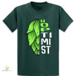 T-shirt à thème bière Hoptimist pour un style décontracté