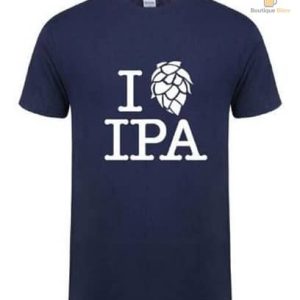 T-Shirt I Love IPA pour les amateurs de bière