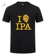 T-Shirt I Love IPA, look original pour les amateurs