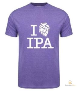 T-Shirt I Love IPA avec design accrocheur