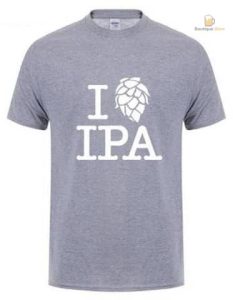 T-Shirt I Love IPA pour les passionnés de houblon