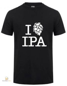 T-Shirt I Love IPA, parfait pour les soirées entre amis