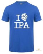 T-Shirt avec inscription I Love IPA en grande taille