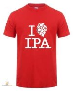 T-Shirt I Love IPA, cadeau idéal pour les fans de bière