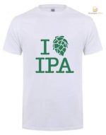 T-Shirt I Love IPA en coton confortable