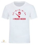 T-Shirt avec un design centré sur la bière