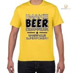T-Shirt à porter lors de festivals de bière