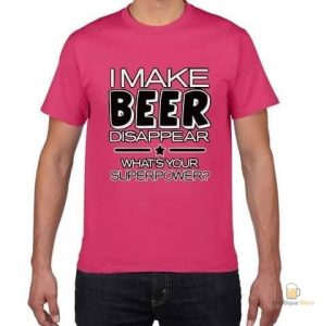 T-Shirt original pour soirées autour de la bière