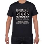 T-Shirt à thème bière pour les fans de magie