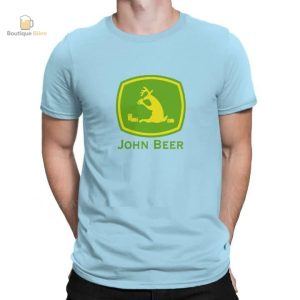 T-Shirt John Beer, style décontracté pour passionnés