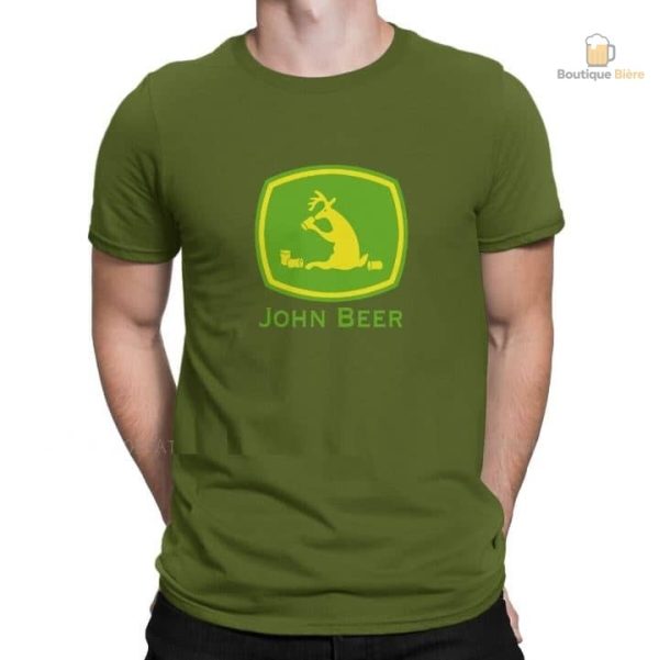 T-Shirt John Beer, idéal pour les festivals de bière